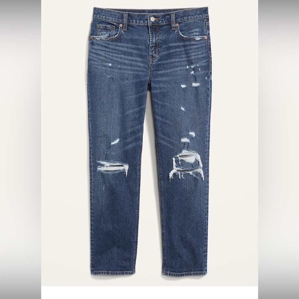 Mid Rise Ankle Distressed Jeans - Picture 10 of 10